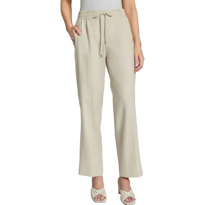 JONES NEW YORK JONES NEW YORK DRAWSTRING LINEN BLEND PANTS