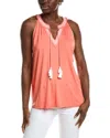 Jones New York Embroidered Halter Top In Pattern