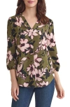 Jones New York Floral Print Tunic