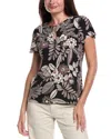 Jones New York Flutter Sleeve Top