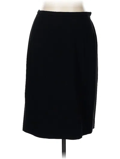 Pre-owned Jones New York Formal Skirt In Black