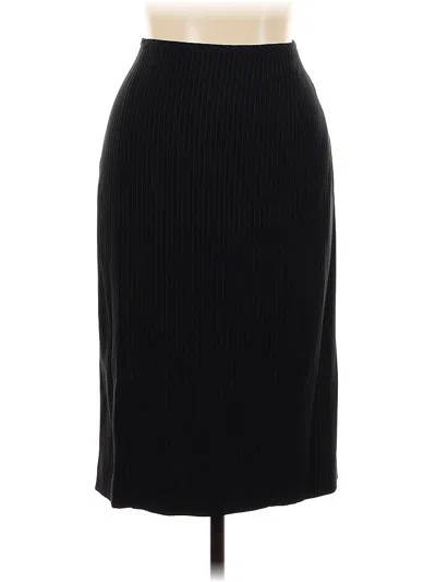 Pre-owned Jones New York Formal Skirt In Black
