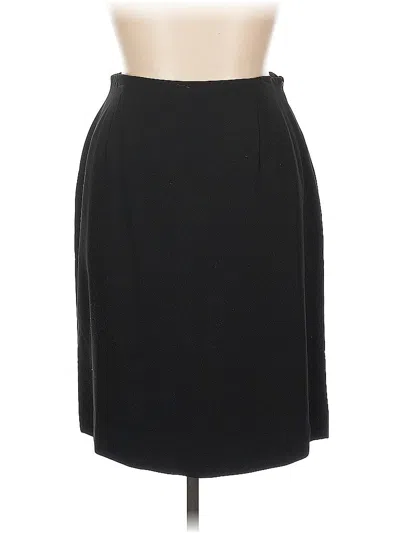 Pre-owned Jones New York Formal Skirt In Black
