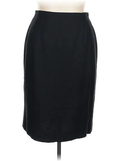 Pre-owned Jones New York Formal Skirt In Black