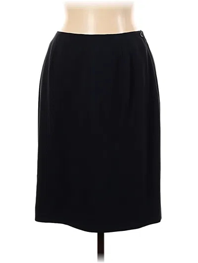 Pre-owned Jones New York Formal Skirt In Black