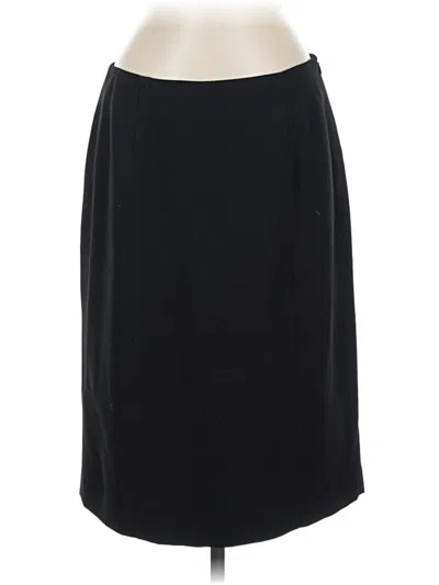 Pre-owned Jones New York Formal Skirt In Black