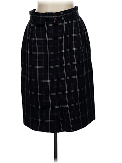 Pre-owned Jones New York Formal Skirt In Black