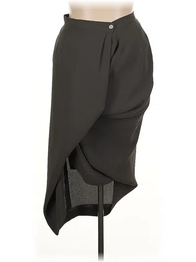 Pre-owned Jones New York Formal Skirt In Gray