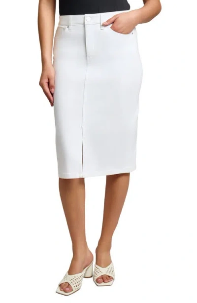JONES NEW YORK JONES NEW YORK FRONT SLIT DENIM SKIRT