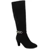 Jones New York Helio Womens Zipper Faux Suede Knee-high Boots In Multi