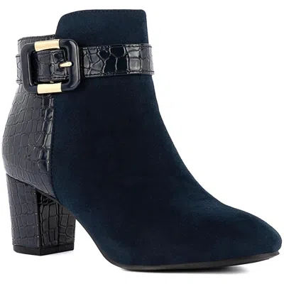 JONES NEW YORK IVYY WOMENS ZIPPER MANMADE BOOTIES