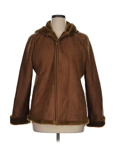 Pre-owned Jones New York Jacket In Brown