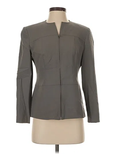 Pre-owned Jones New York Jacket In Gray