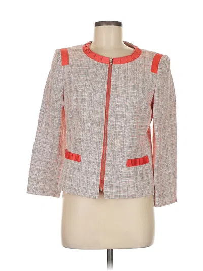 Pre-owned Jones New York Jacket In Red