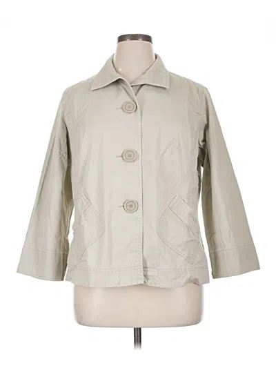 Pre-owned Jones New York Jacket In Tan