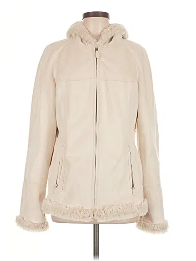 Pre-owned Jones New York Jacket In White