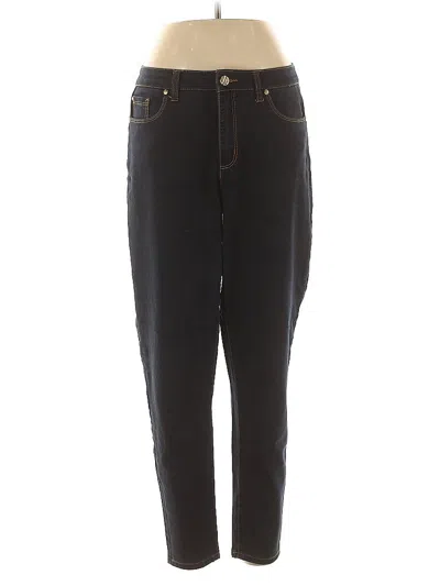 Pre-owned Jones New York Jeans In Black