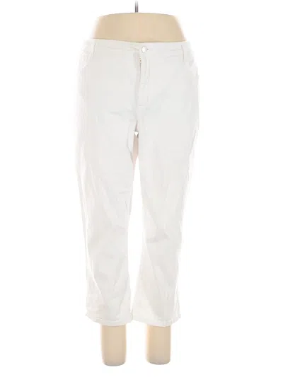 Pre-owned Jones New York Jeans In White