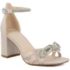 Jones New York Jnyearaman Womens Bow Manmade Ankle Strap In Multi