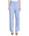 Jones New York Pull-on Sweater Knit Pants In Chintz Blue