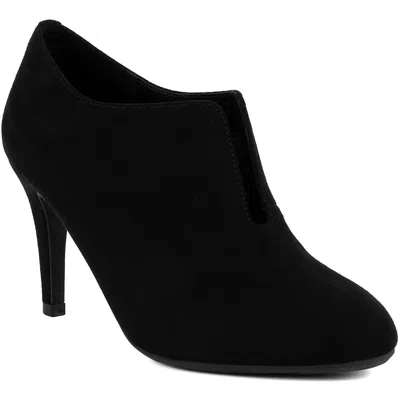 Jones New York Kaipo Womens Slit Faux Suede Pumps In Black