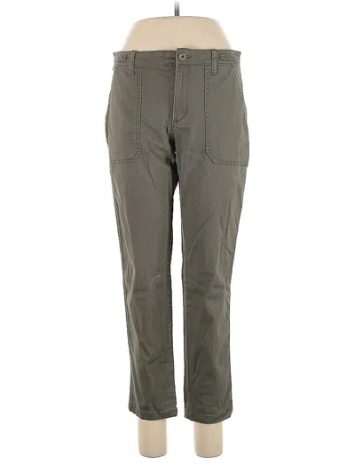 Pre-owned Jones New York Khaki Pant In Green
