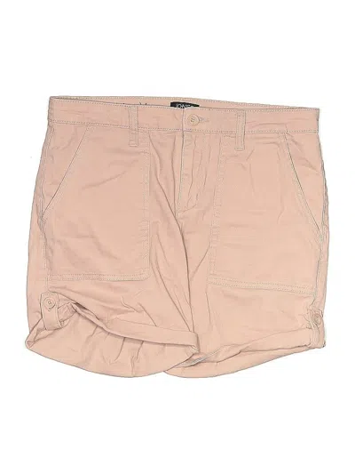 Pre-owned Jones New York Khaki Shorts In Brown