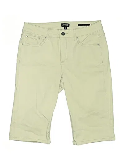 Pre-owned Jones New York Khaki Shorts In Green