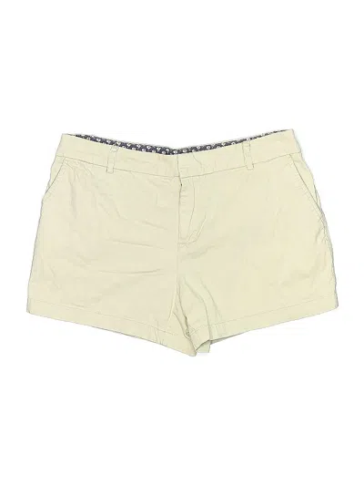 Pre-owned Jones New York Khaki Shorts In White