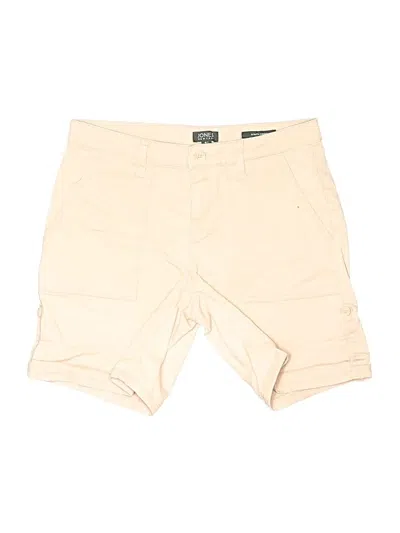 Pre-owned Jones New York Khaki Shorts In White