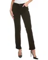 Jones New York Lexington Corduroy Straight Pant In Black