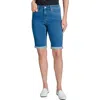 Jones New York Lexington Denim Bermuda Shorts In Sky Wash
