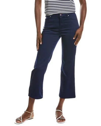 Jones New York Lexington Straight Crop Jean In Blue