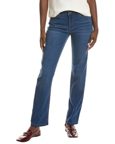 Jones New York Lexington Straight Jean In Blue