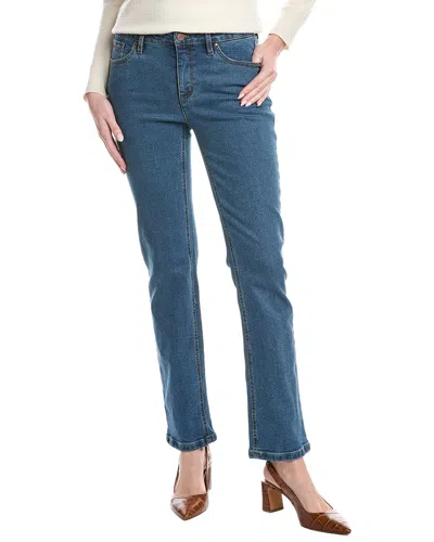 Jones New York Lexington Straight Leg Jean In Blue