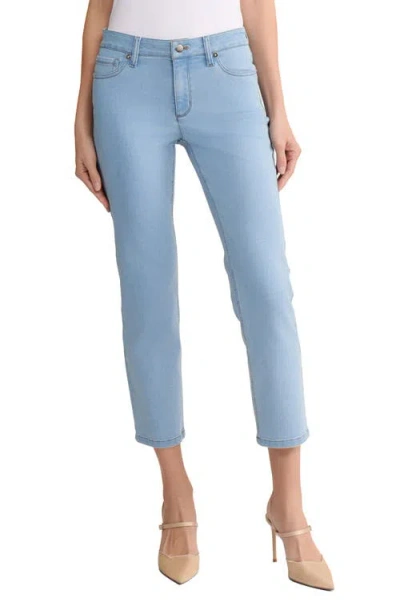 Jones New York Lexington Straight Leg Jeans In Blue