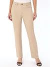 Jones New York Solid Stretch Pull-on Straight Leg Pant In Multi