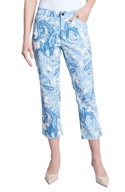 Jones New York Lexington Straight Leg Pants In Nyc White Multi