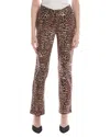 Jones New York Plus Size Printed Lexington Straight-leg Pants In Brown