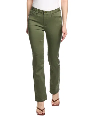 Jones New York Lexington Straight Pant In Green