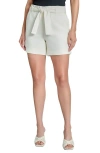 Jones New York Linen Blend Belted Pull-on Shorts In Nyc White