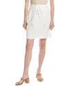 Jones New York Linen-blend Drawstring Skirt