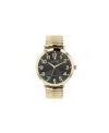 Jones New York Men's Shiny Gold-tone Metal Bracelet Watch 42mm In Gold Tone