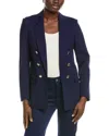 Jones New York Modern Compression Jacket In Blue