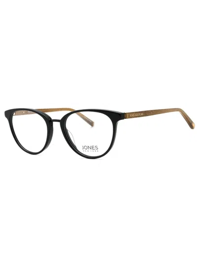 Jones New York Modern Oval Eyeglasses For Women In Black
