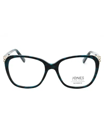 Jones New York Modern Rectangular Eyeglasses For Women In Transparent