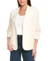 Jones New York Notch Collar Jacket In White
