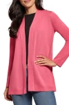 Jones New York Malibu Yarn Cardigan In Fresh Guava