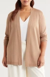 Jones New York Open Front Cardigan In Praline