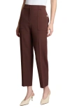 Jones New York Fly Front Patch Pocket Straight Ankle Pant